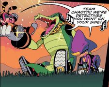 This is why we love Team Chaotix (Sonic IDW #6) : r/SonicTheHedgehog