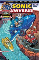 Sonic Universe #45 (October 2012). Art by Tracy Yardley.