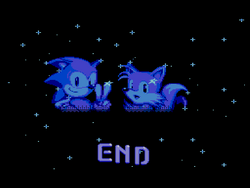 Sonic The Hedgehog 2 (Master System) tem final triste, final feliz