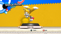 Classic Tails statue