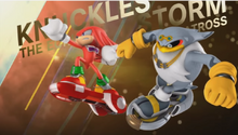 Knuckles i Storm Free Riders opening