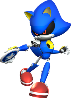 TheWispGuy's Art Blog — Sonic Advance styled Metal Sonic (and Eggman's