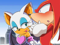 SonicXRougeKnucklesBlush