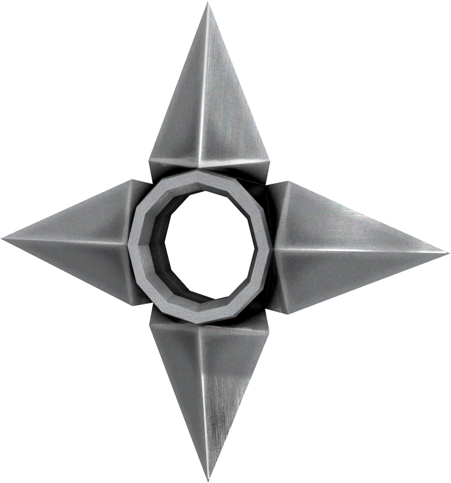 Shuriken ninja star by FrancescoMilanese85