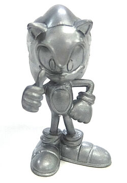 Sega Go Sonic Figura Silver W4 406904