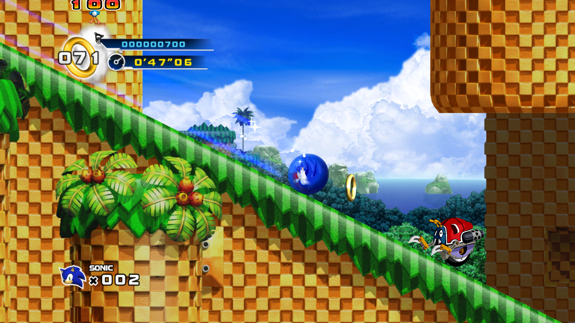 Check out Eggman and Splash Hill Zone for Sonic 4