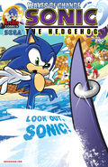 Sonic the Hedgehog #260 (July 2014) Art by Ben Bates