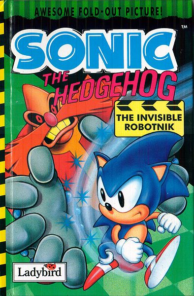 Sonic the Hedgehog (Paint 'n' Marker Book; 1993) Golden Books