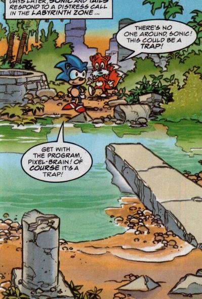 Sonic the Hedgehog (comic strip), Sonic Wiki Zone