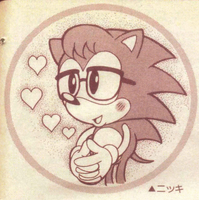 Nicky as he appears in The Adventures of SONIC the Hedgehog. Art by Norihiro Matsubara.