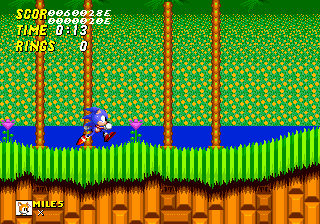 Sonic 2 Beta - Gameplay 