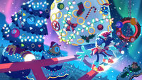 Christmas 2019 - Sonic the Hedgehog in Frozen Factory "Cutting through the aurora night sky…"*