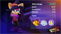 Sonic Forces Speed Battle Witch Rouge