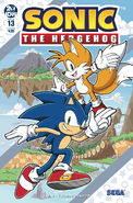 Sonic the Hedgehog #13 (February 2019). Art by Kieran Gates.