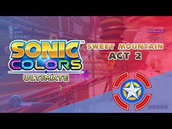 Sweet Mountain, now in 2D  Sonic Colors Demastered #sage2023 