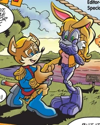 Antoine proposing to Bunnie, from .