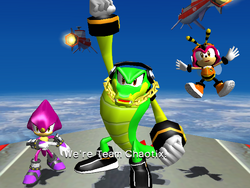 team Chaotix - Sonic modern figures #artwork