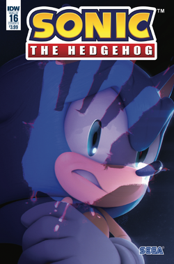 Sonic the Hedgehog Poster #15 Sonic and Tails vs Dr. Robotnik Frontiers Movie  3