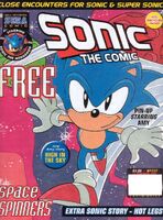 Sonic the Comic #117 (November 1997). Art by Mick McMahon.