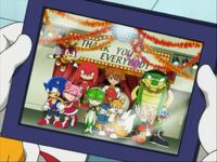 Sonic X family picture