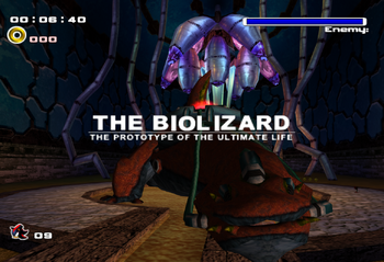 Biolizard Title Screen