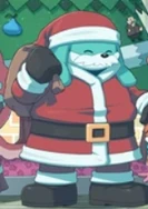 Conductor in his winter outfit from, Christmas artwork by Min Ho Kim.