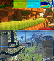 Debug view of the Hedgehog Engine