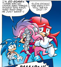 SONIC The HEDGEHOG Comic Book #141 December 2004 KNUCKLES JULIE SU