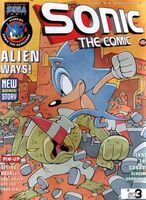 Sonic the Comic #159 (June 1998). Art by Mick McMahon