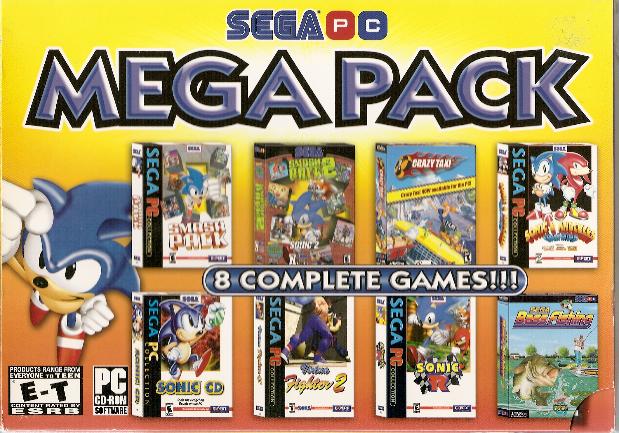 Sega game sales collection pc