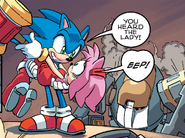 Sonic y Amy en el Cómic 259