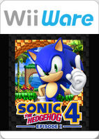 Sonic 4 Wii box