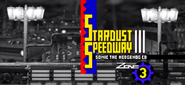 Stardust Speedway as it appears in Sonic the Hedgehog 4: Episode Metal