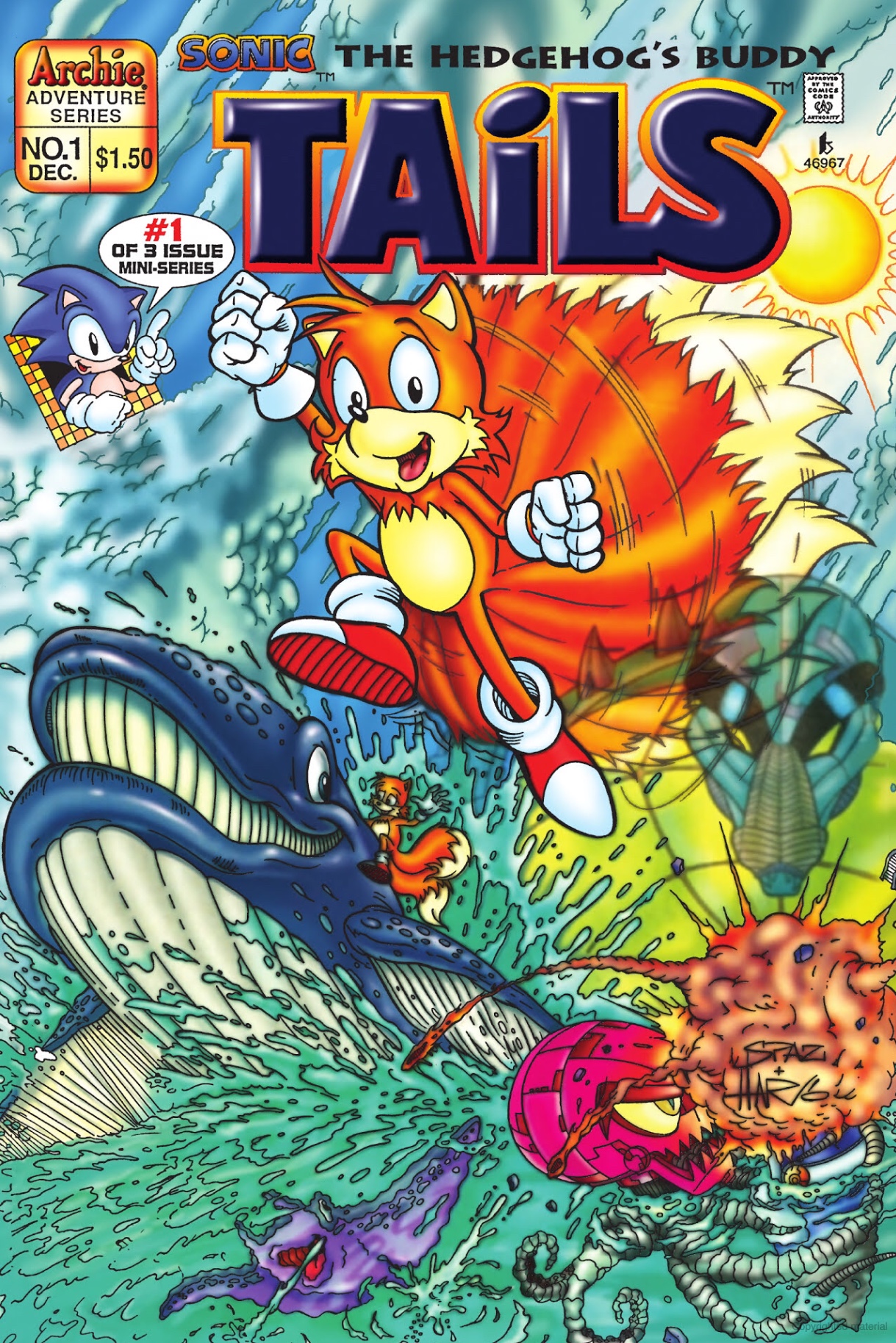 Hyper Tails (Archie), Sonic Wiki Zone