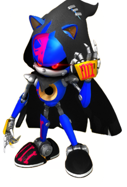 Rusty Metal Sonic (concept art) by DaveTheSodaGuy - Fanart Central