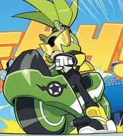 Surge and her Hang-On
