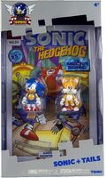 Tomy Sonic 25th Anniversary figure Comic 2 Pack Sonic and Tails