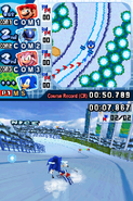 Mario Sonic Olympic Winter Games Gameplay DS 003