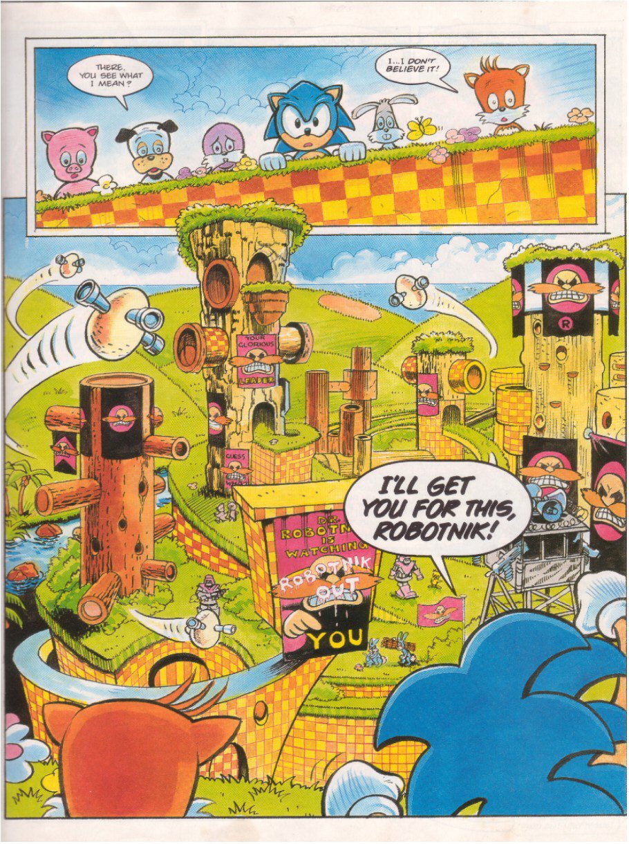 Sonic the Hedgehog (comic strip), Sonic Wiki Zone