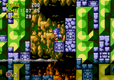 Tidal Tempest in the past, from Sonic the Hedgehog CD.