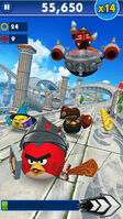 Chuck, with Red and Bomb, from Sonic Dash.