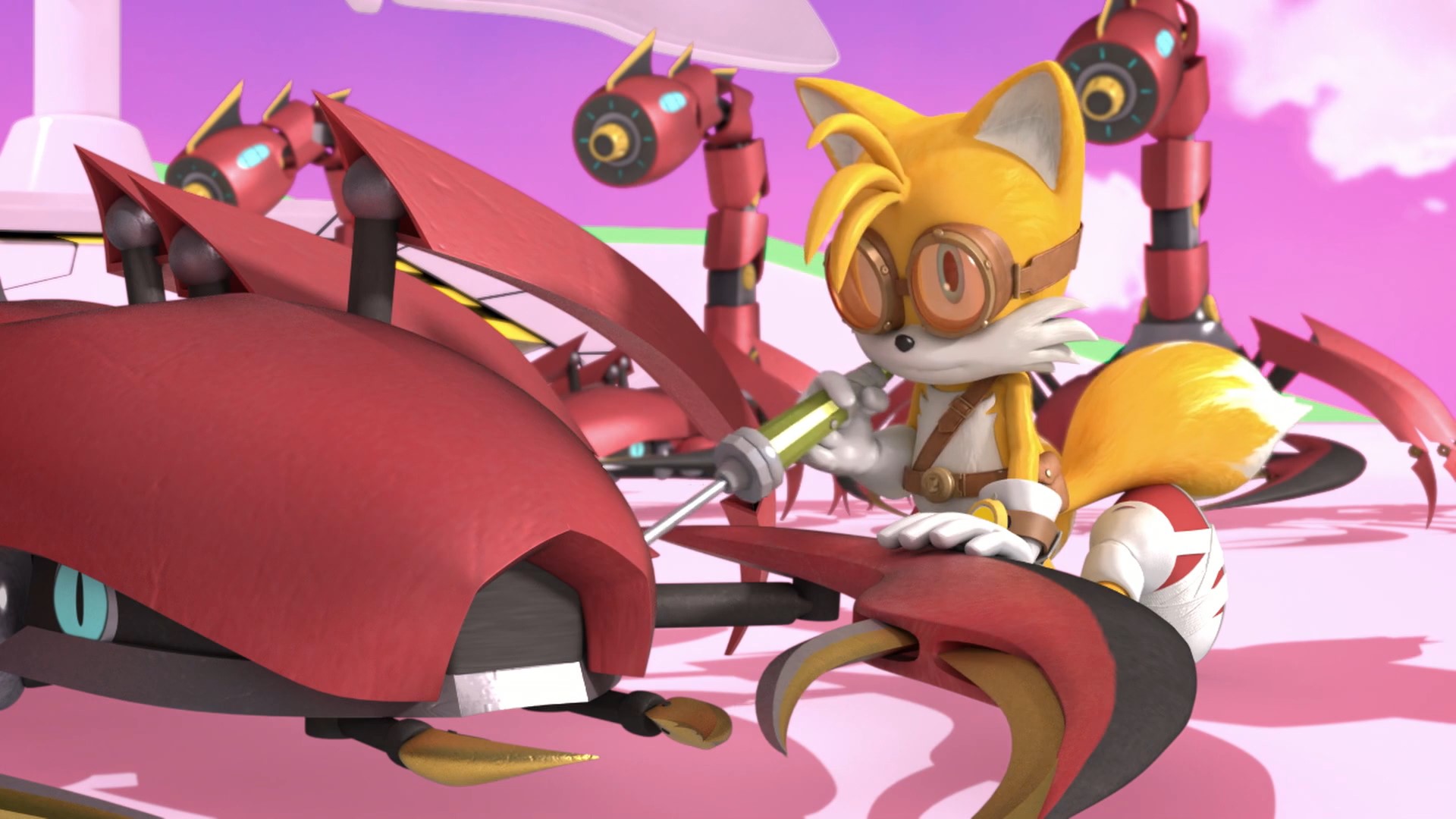 It Takes a Village to Defeat a Hedgehog, Mundo Sonic Boom Wiki