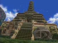 SA1 - Lost World temple front