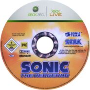 Sonic The Hedgehog (2006) - Disc - European - (1)
