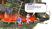 Blaze after the player completed the challenge.