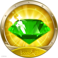 The green Chaos Emerald