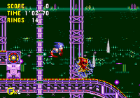 The Ring Spark field in Sonic the Hedgehog CD.