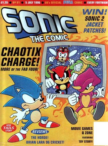 Chaotix (Sonic the Comic)  Sonic News Network+BreezeWiki