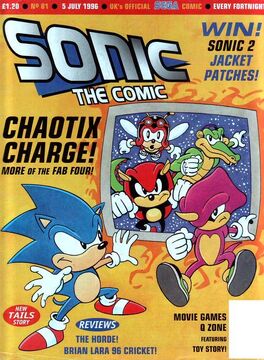 Sonic the Comic Issue 80, Sonic Wiki Zone