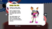 Perfil de Rouge en Sonic Generations